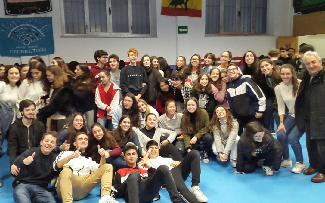 Kilos de solidaridad de los alumnos de Salesianos Atocha