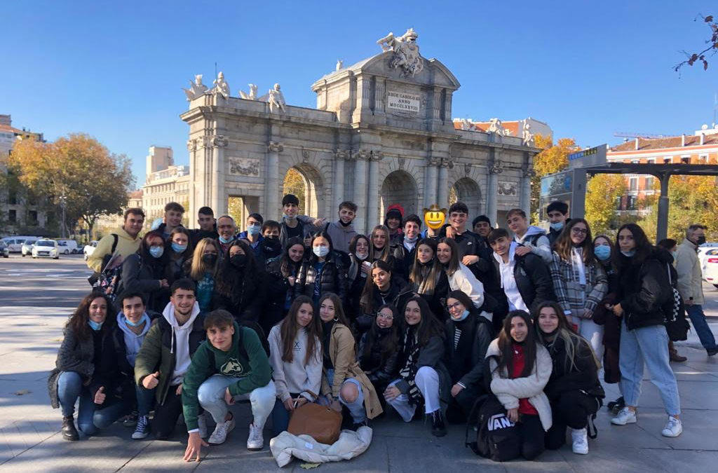 Un paseo por el Madrid de los Borbones con los alumnos de Geografía de 2º de Bachillerato
