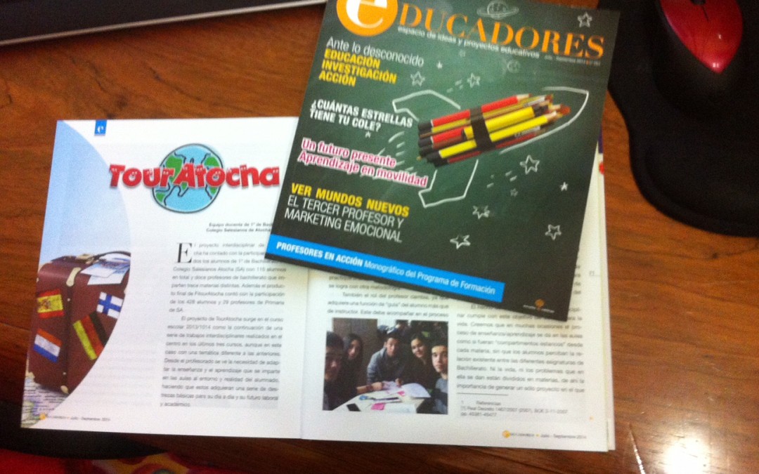 TourAtocha en la revista EDUCADORES de FERE