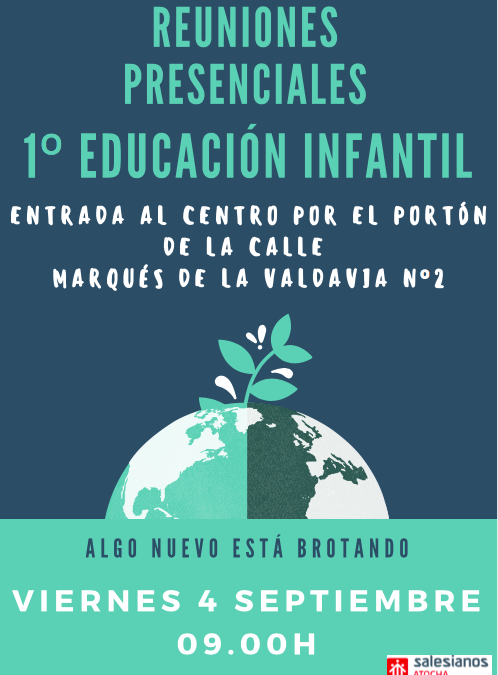 REUNIÓN DE PADRES 1º DE EDUCACIÓN INFANTIL
